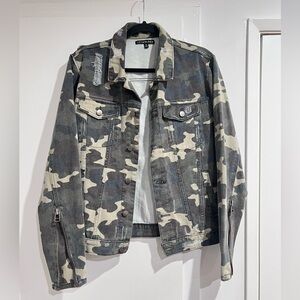Jay walker Camo denim Jacket